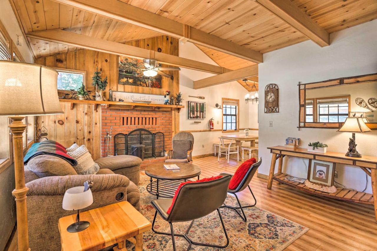 Big Bear Cabin With Deck And Hot Tub, Near Resorts! Big Bear Lake Bagian luar foto