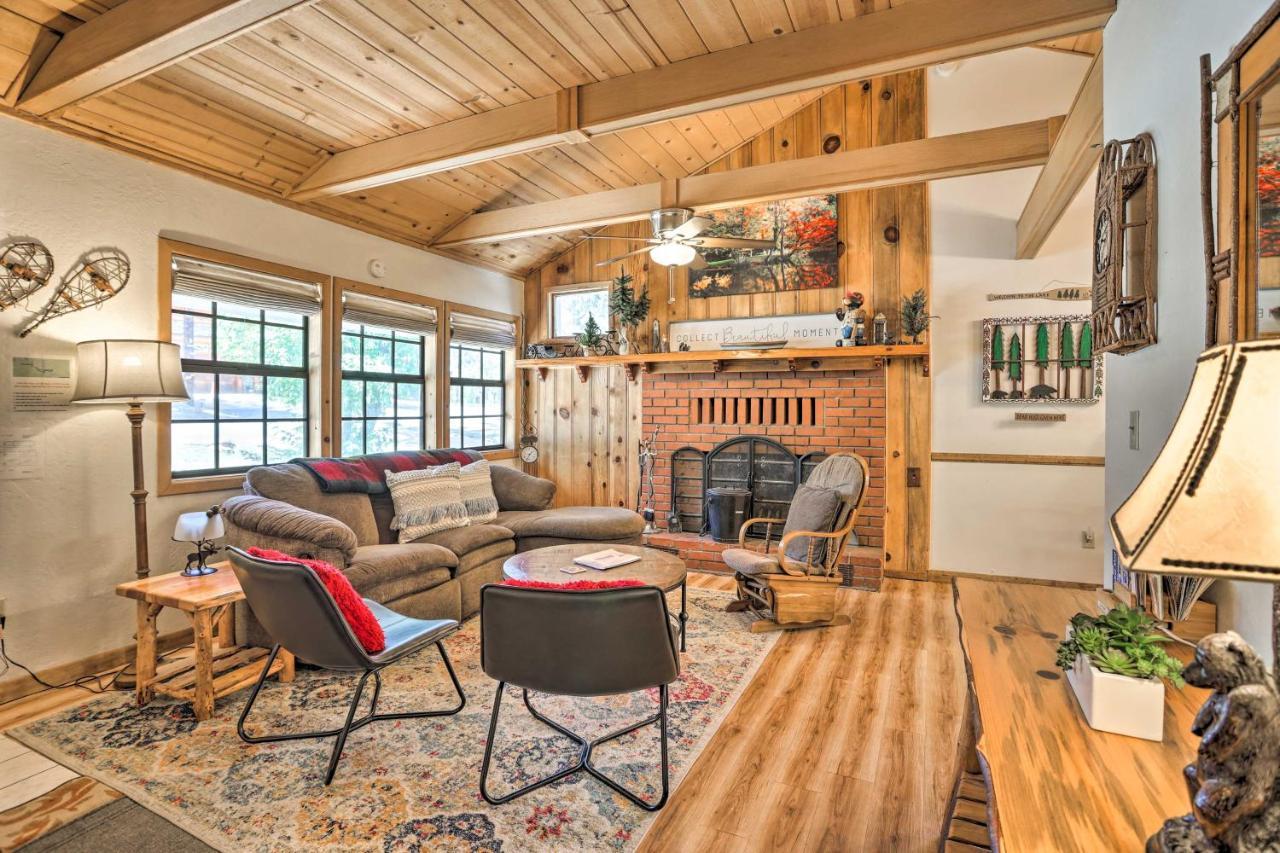 Big Bear Cabin With Deck And Hot Tub, Near Resorts! Big Bear Lake Bagian luar foto