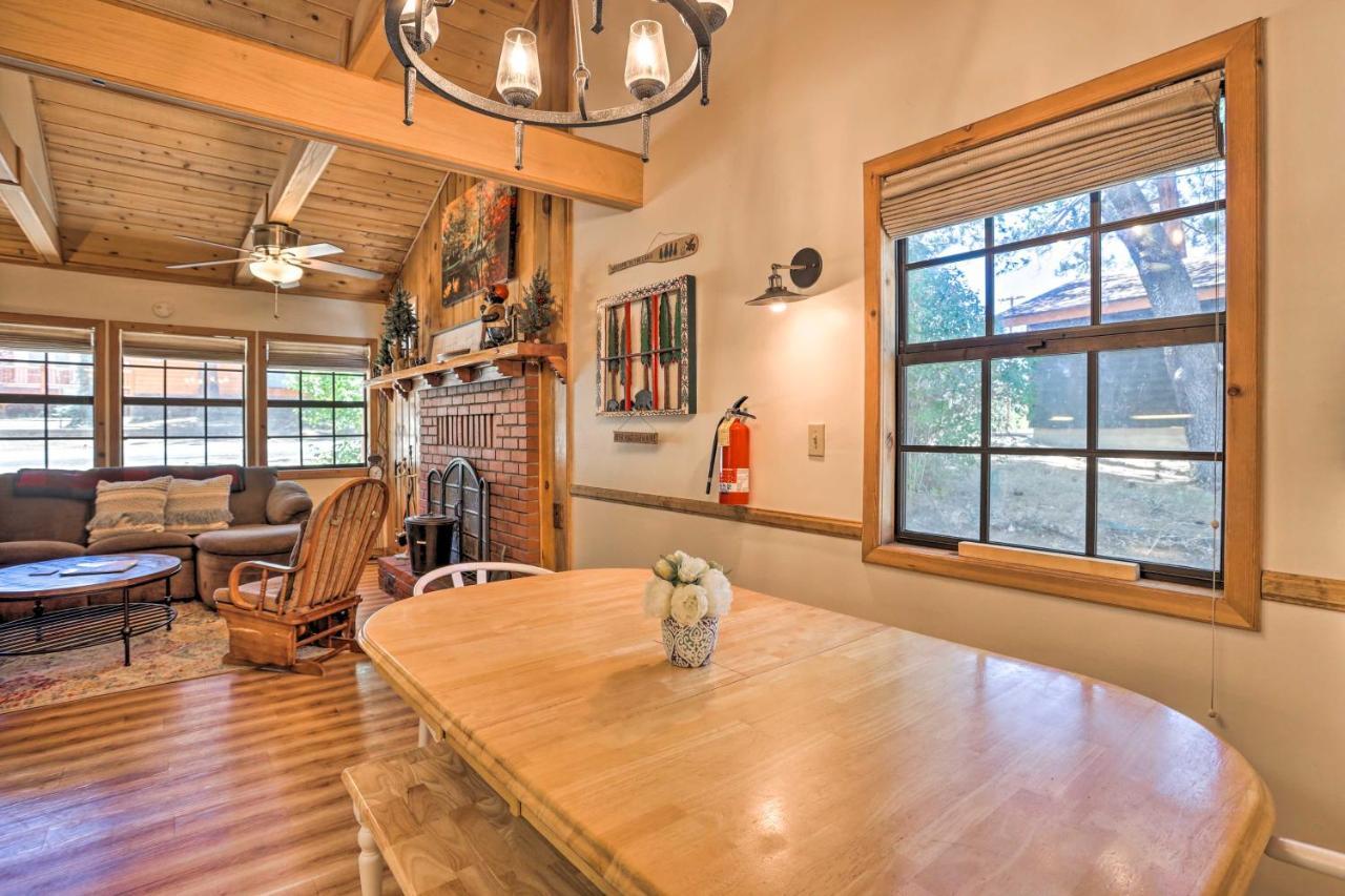 Big Bear Cabin With Deck And Hot Tub, Near Resorts! Big Bear Lake Bagian luar foto